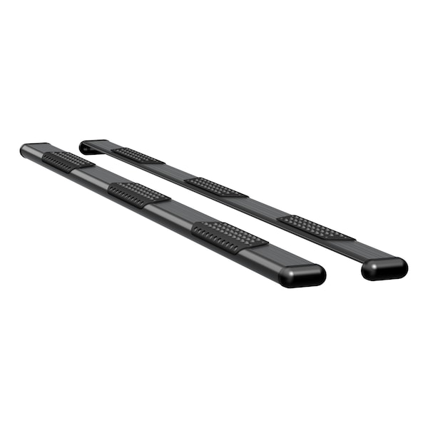 O-MEGA/O-MEGA II RUNNING BOARDS BLACK TEXTURED POWDER COAT(BRKTS SOLD